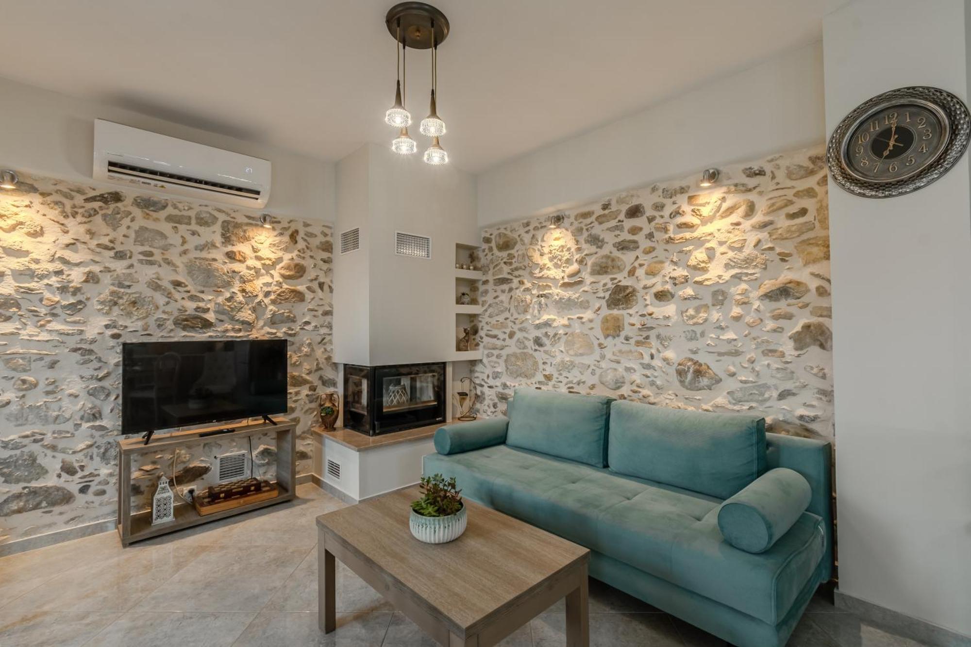 Casa Kastella, Private Jacuzzi & Bbq Facilities! Villa Angouselianá Eksteriør billede